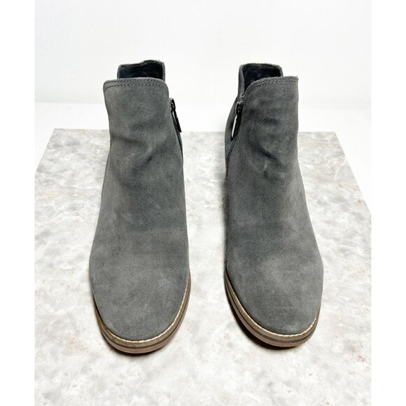 Blondo Lanka Waterproof Suede Bootie in Dark Grey - Sz 10 - Picture 4 of 12